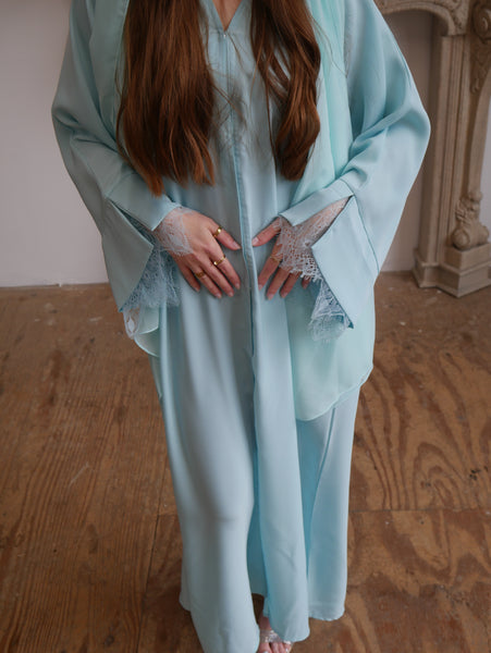 Yara Abaya - Baby Blue