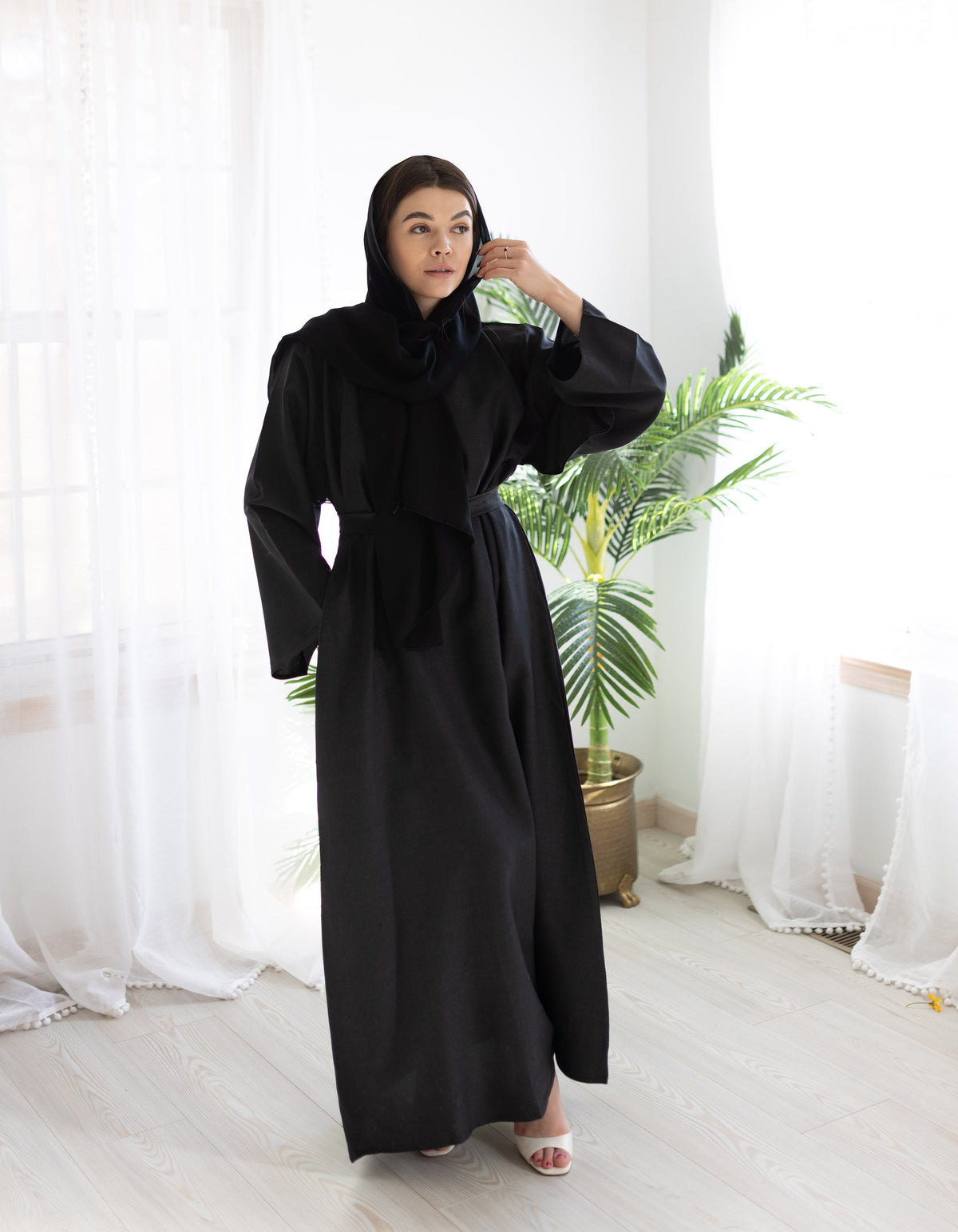 Linen Abaya