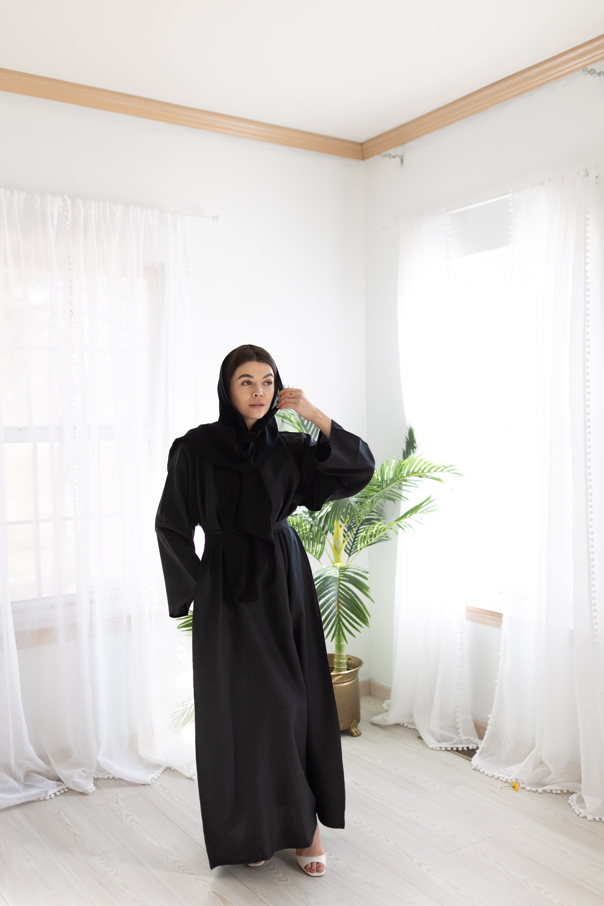Linen - Black – Pakistella Shop
