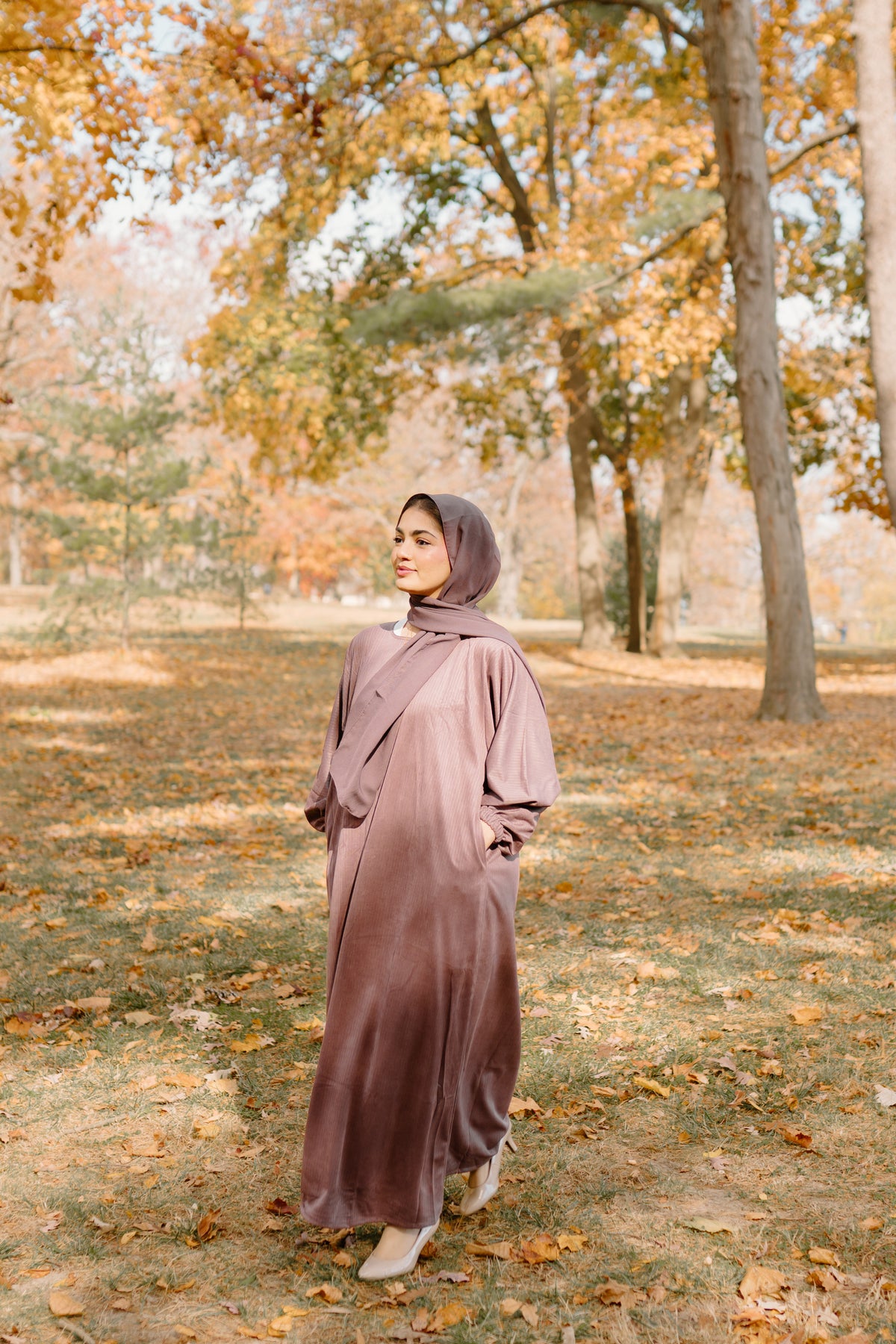 Corduroy Abaya