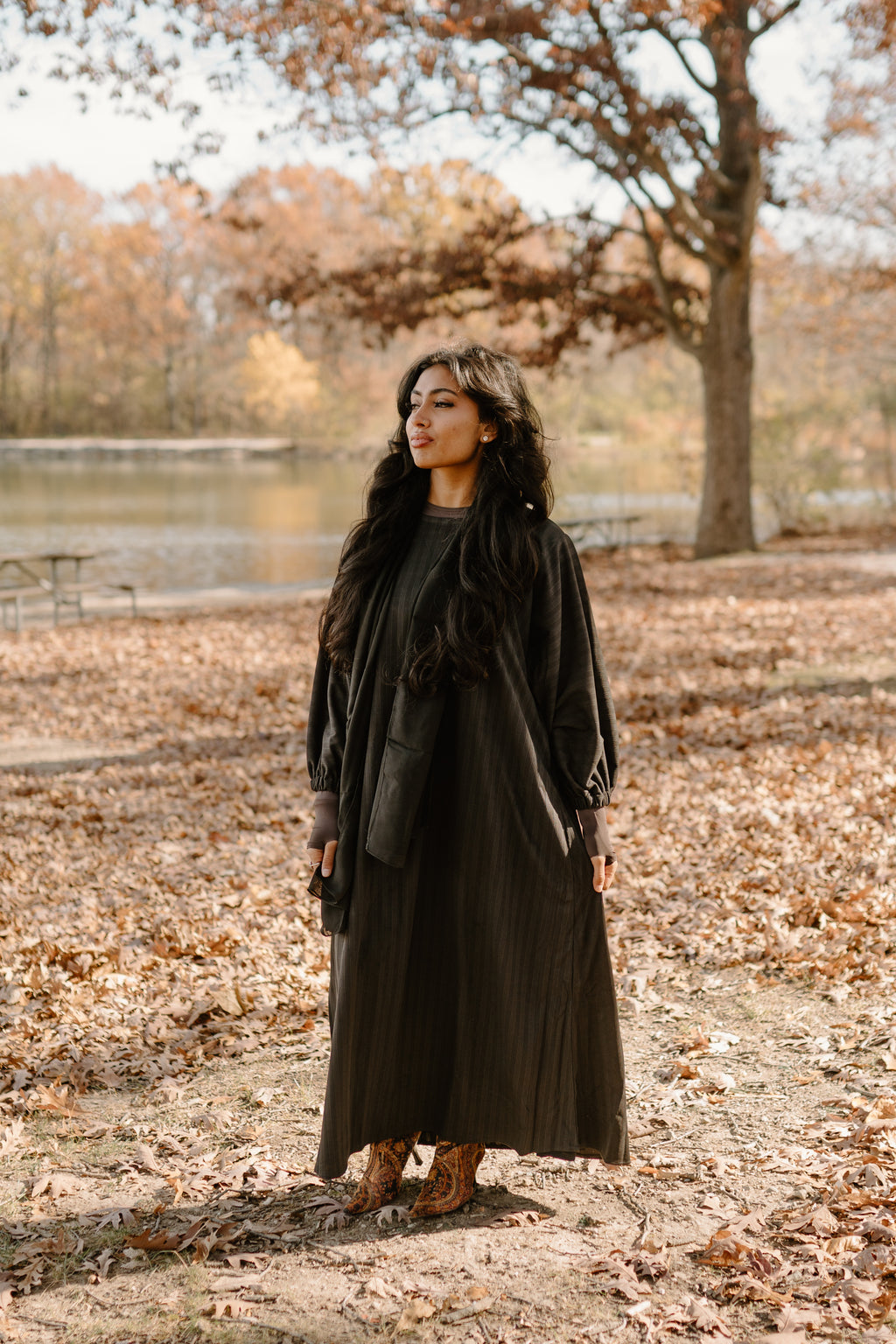 Corduroy Abaya