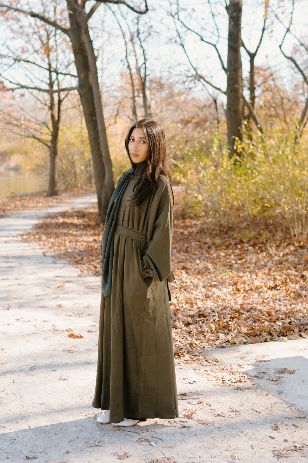 Corduroy Abaya