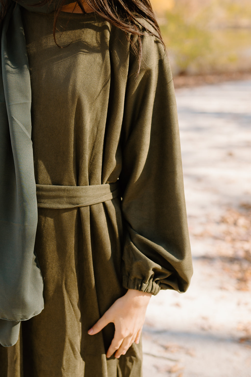 Corduroy Abaya