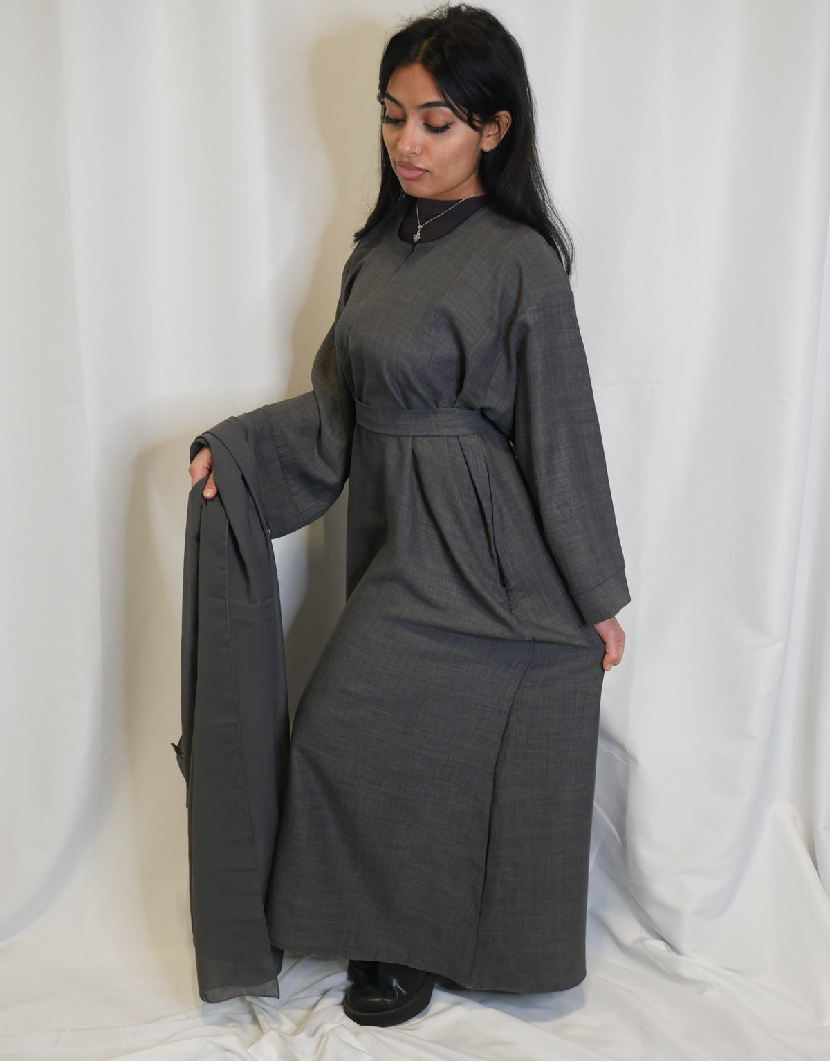 Linen Abaya