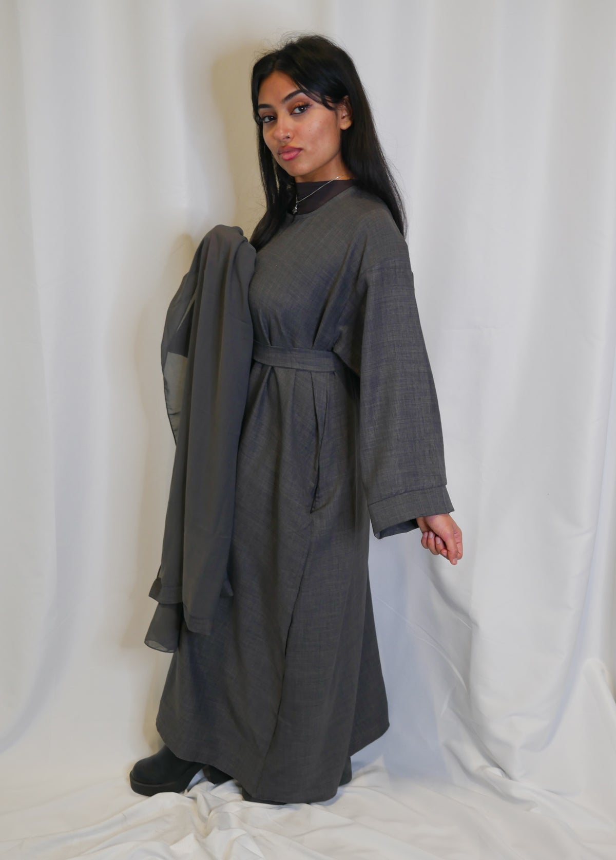 Linen Abaya
