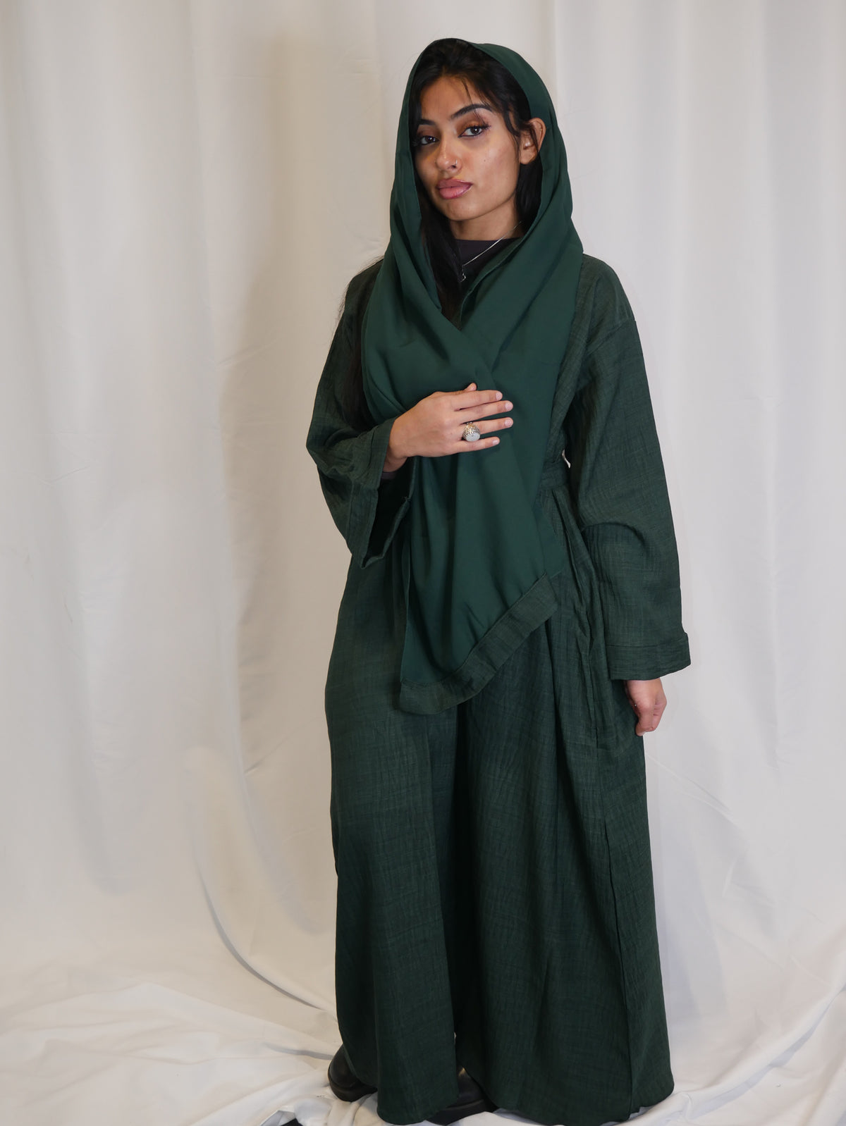 Linen Abaya