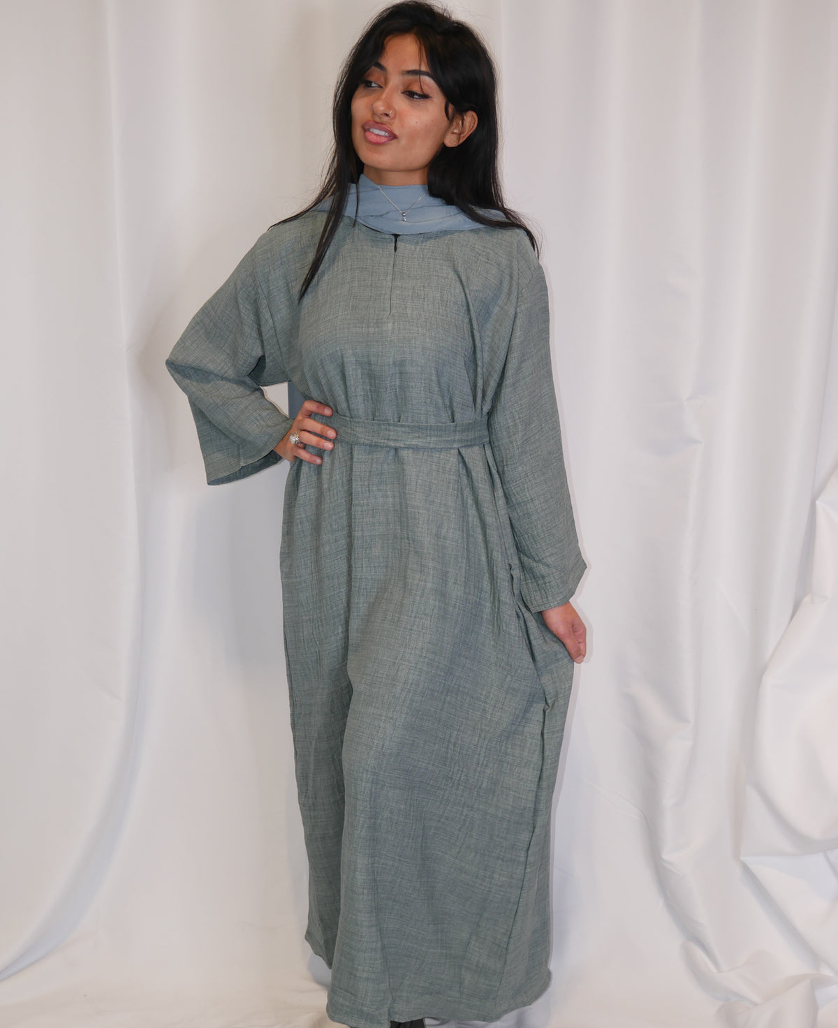 Linen Abaya