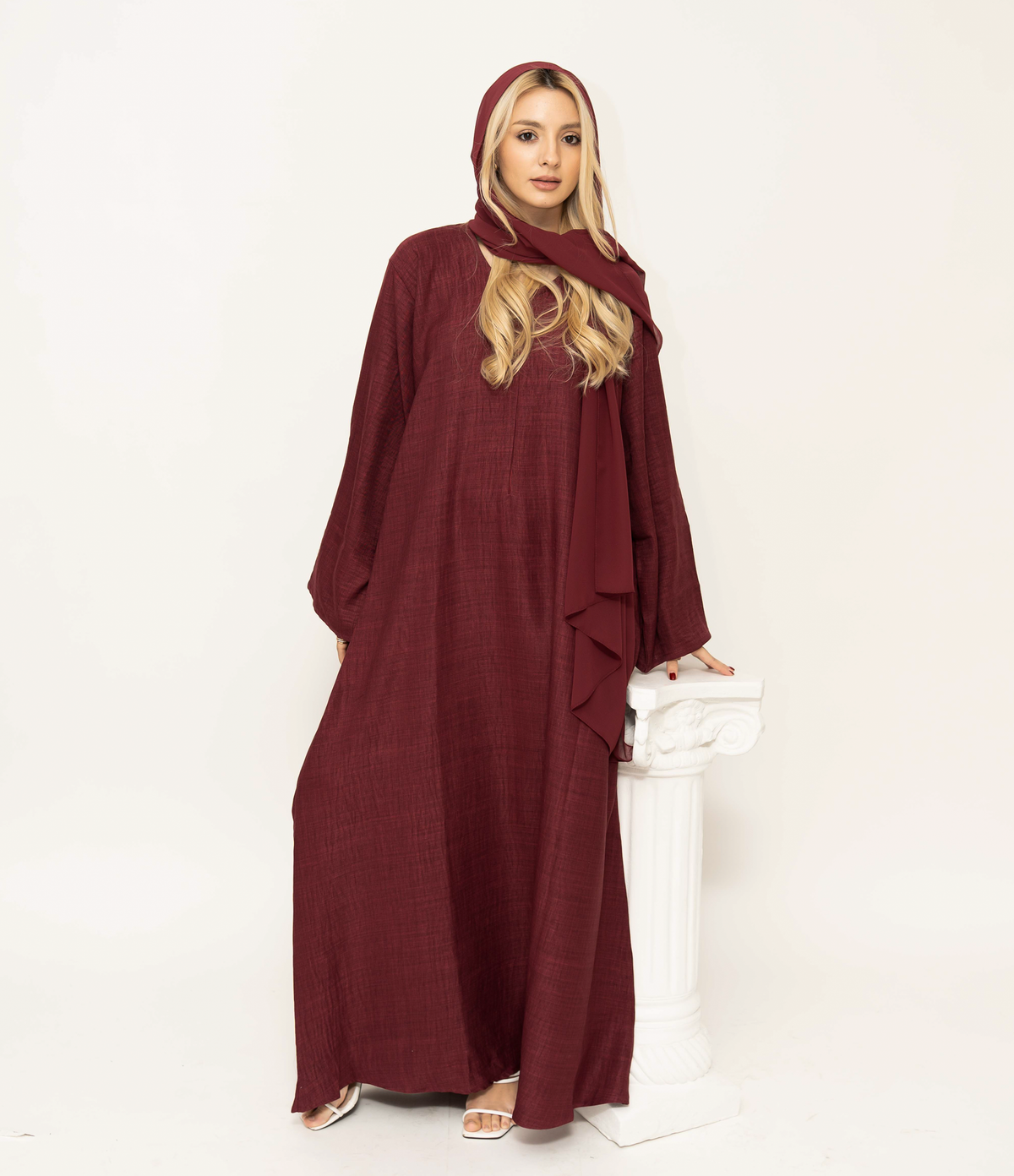 Linen Abaya